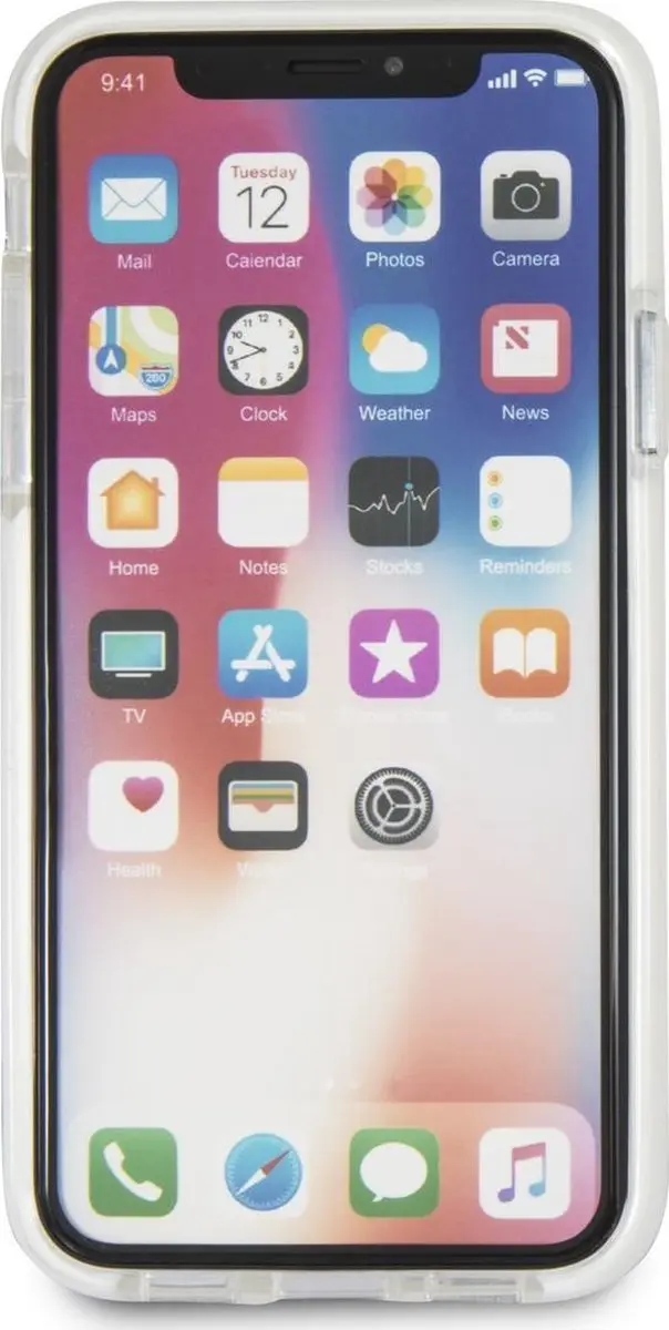 GUESS BUMP iPhone X Hoesje - Goud
