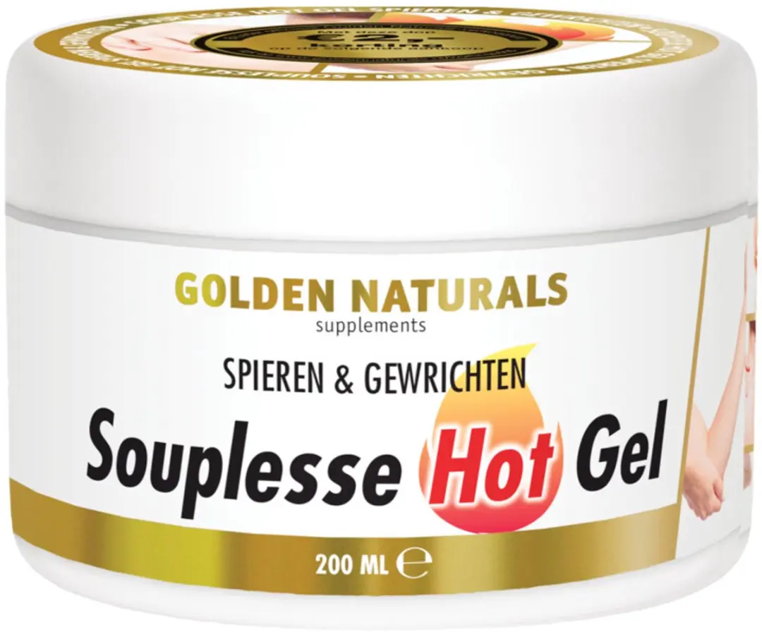 Golden Naturals Souplesse Hot Gel 200ml