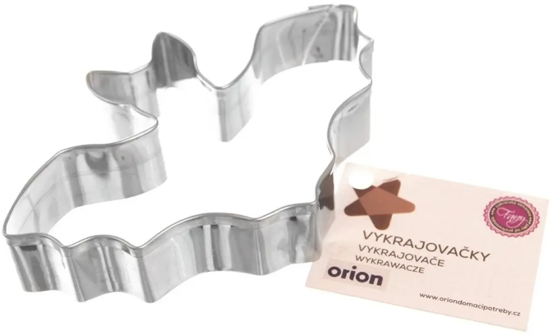 Orion Roestvrijstalen Koekjesuitsteekvorm 8cm - Nietoper