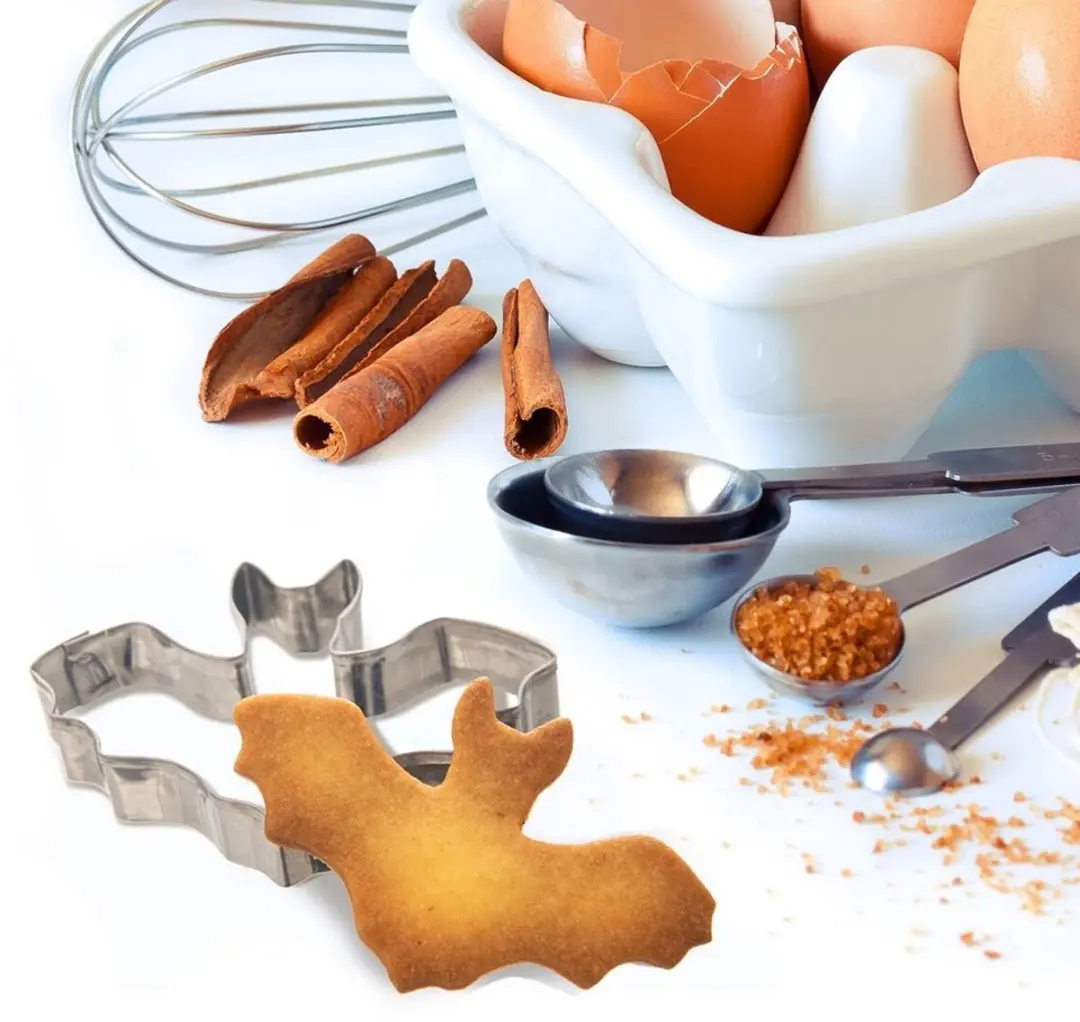 Orion Roestvrijstalen Koekjesuitsteekvorm 8cm - Nietoper