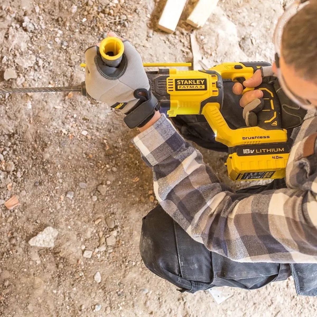 Stanley FATMAX FMCD900M1S Accu-boorhamer - SDS-plus - 20mm Beton