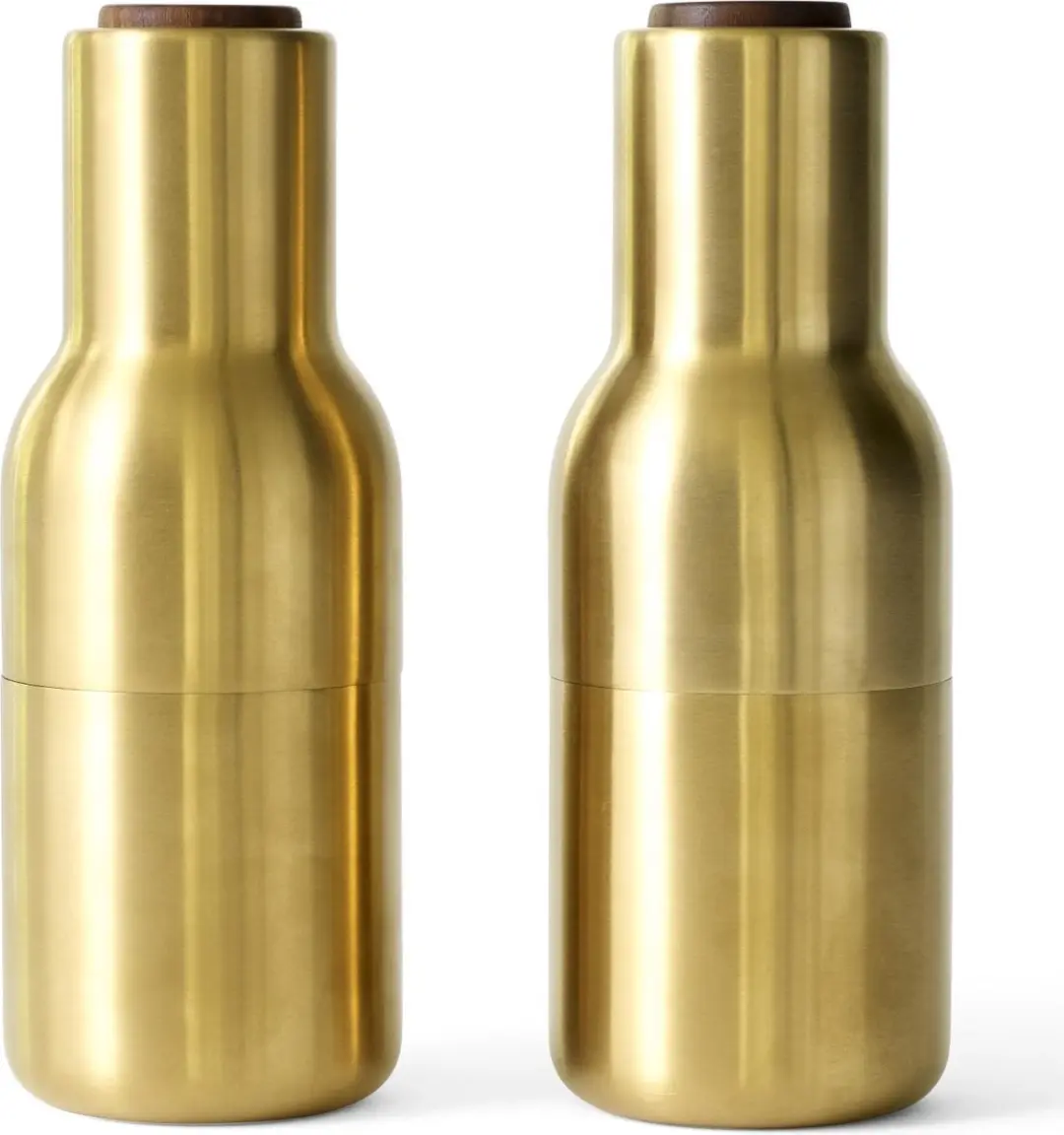 Audo Copenhagen Bottle Grinder Peper- en Zoutmolen - Messing