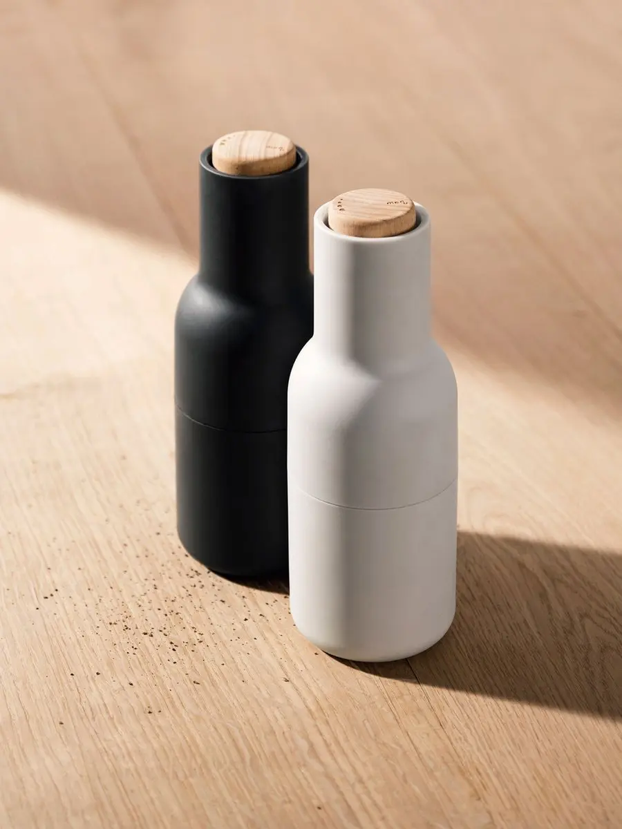Audo Copenhagen Bottle Grinder Peper- en Zoutmolen - Messing