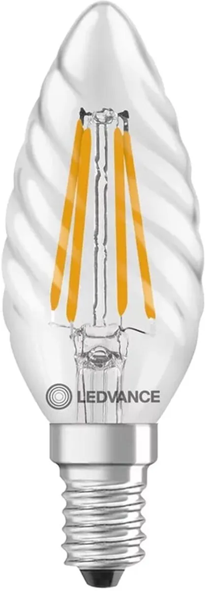 LEDVANCE LED Kaarslamp E14 3.4W 470lm Warm Wit