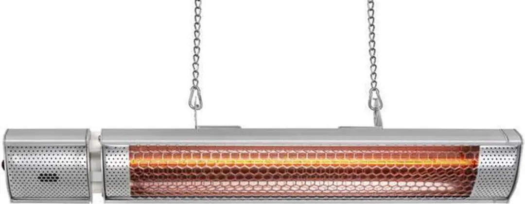 Casafan S2000 Terrasverwarming 2000W - Zilver