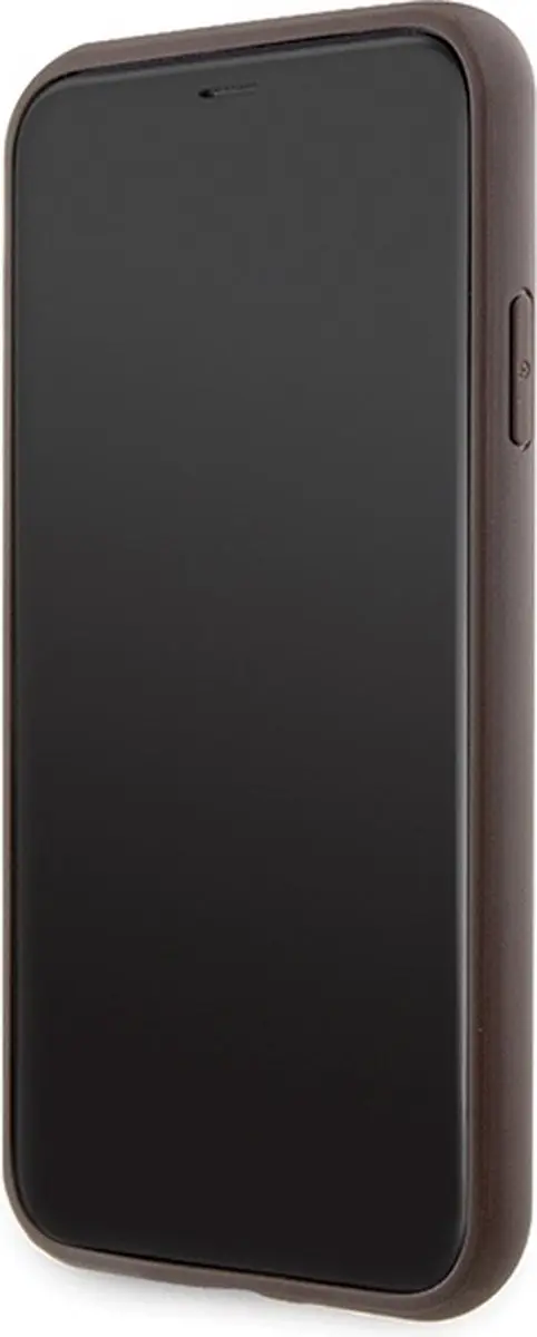 GUESS 4G Printed Stripe Back Case - iPhone 11/XR - Bruin - afbeelding 6 van 6