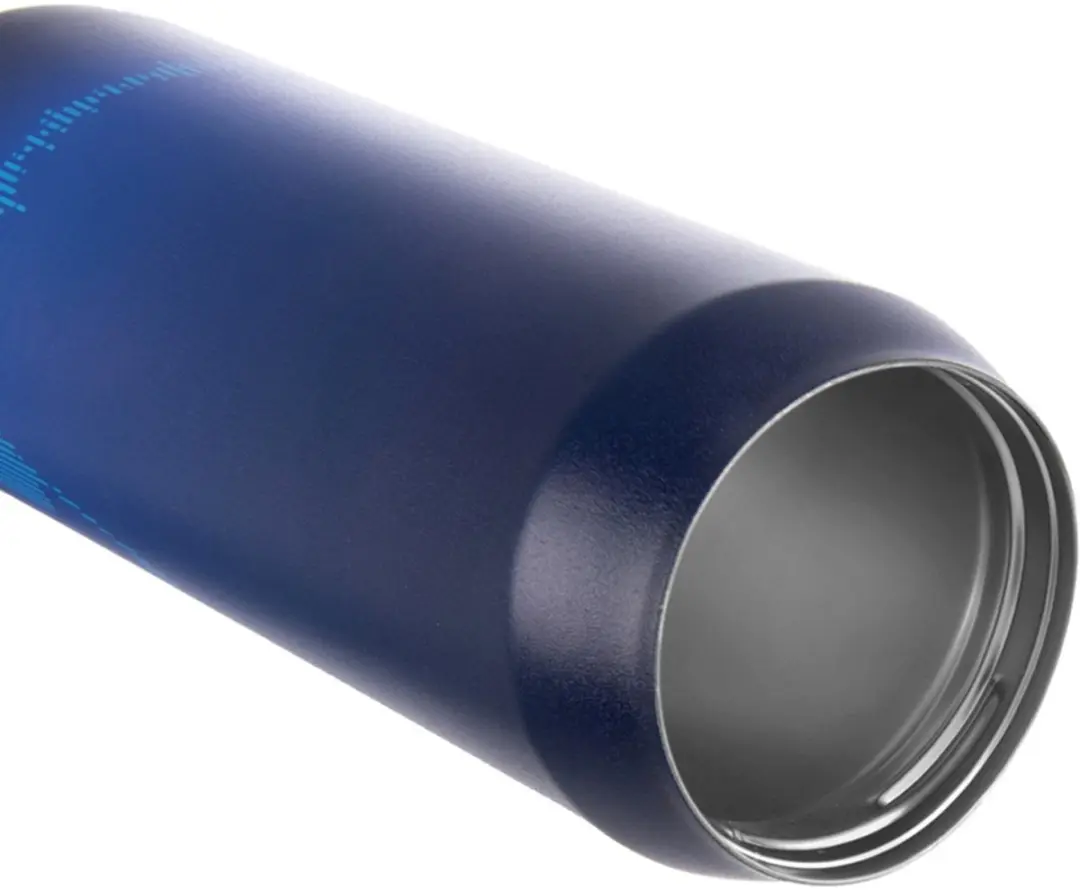 Orion Thermosbeker 500ml - Blauw - Incl. rietje