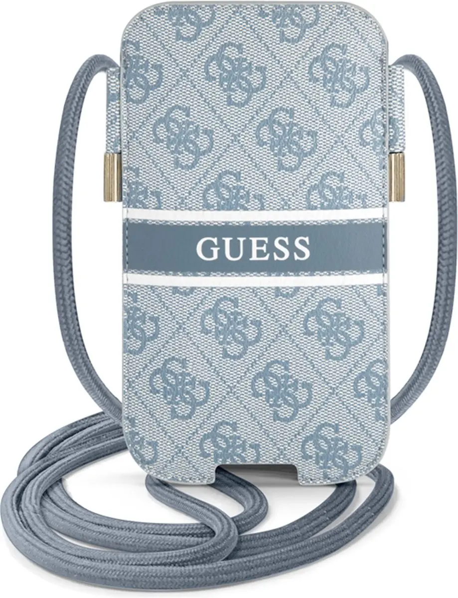 GUESS Smartphonehoesje 6,1” Blauw - 3666339031725