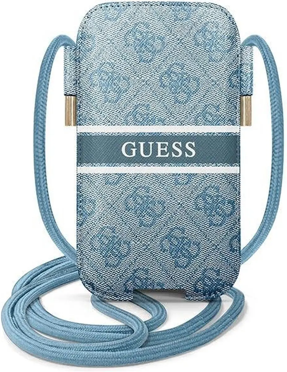 GUESS Smartphonehoesje 6,1” Blauw - 3666339031725