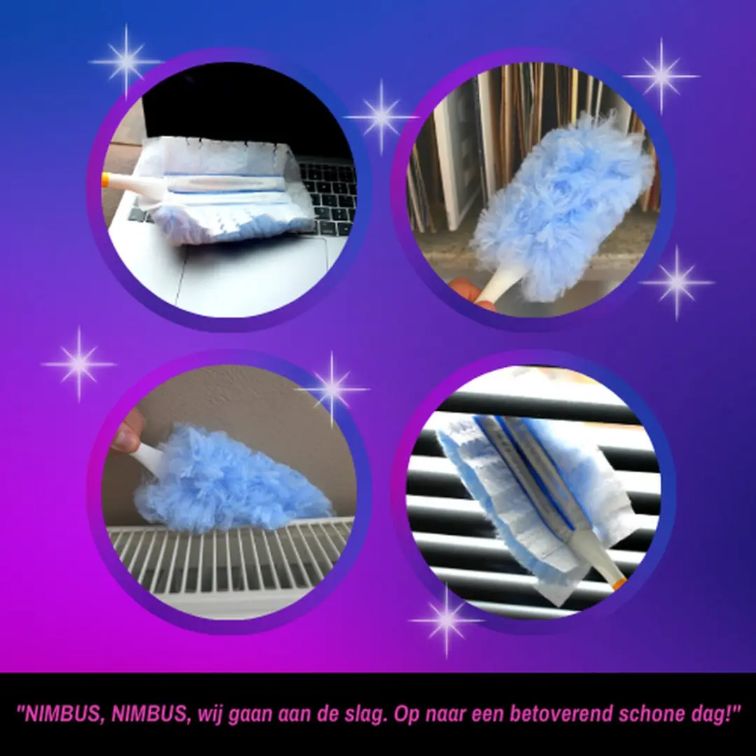 Nimbus Magic Duster Starterkit - Handvat + 2 Navullingen