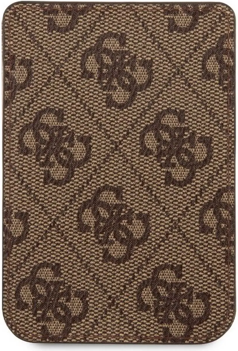 Guess 4G PU Leather Pasjeshouder - iPhone 12+ - 2 Stuks - Bruin