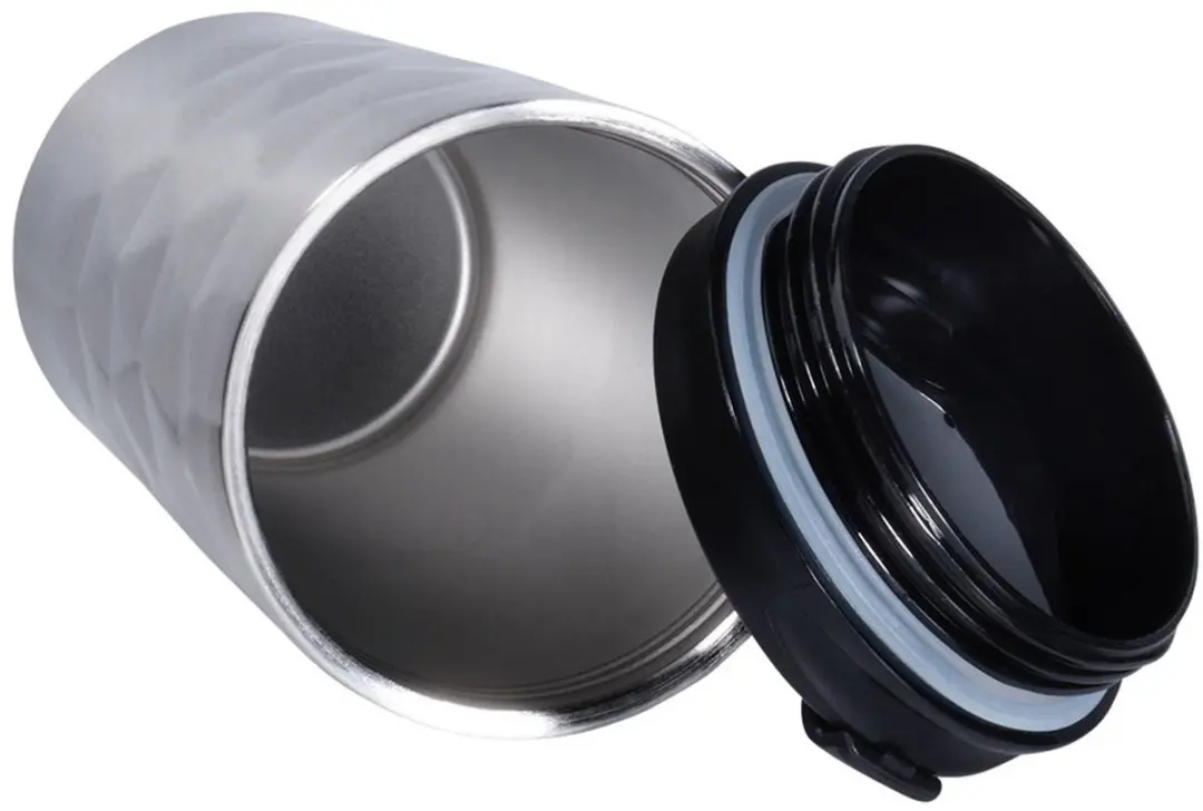 Orion Thermosfles 430ml - Grijs/Zwart