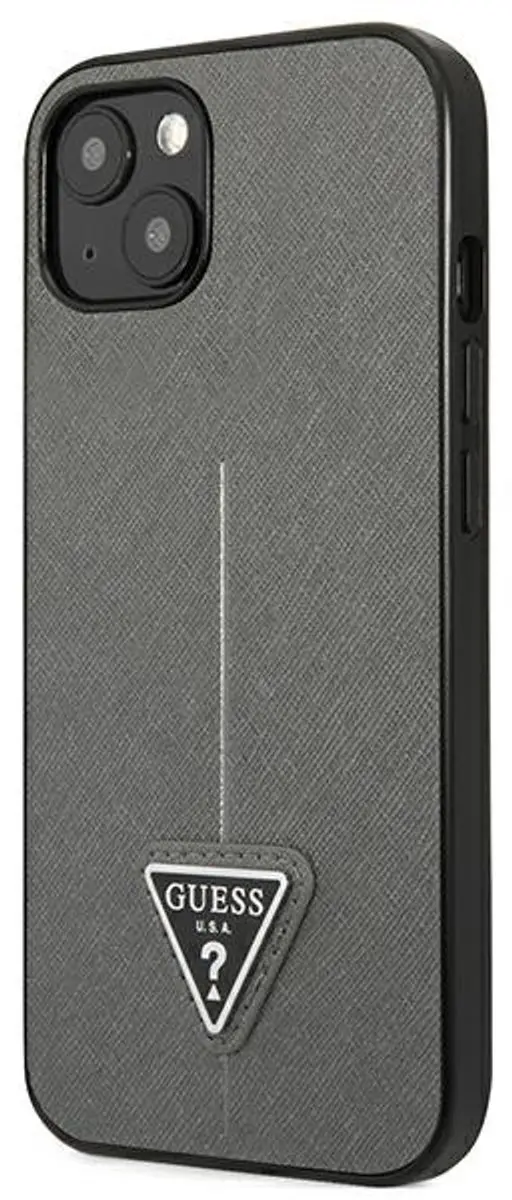 Guess iPhone 14 Plus Hoesje - Zilver