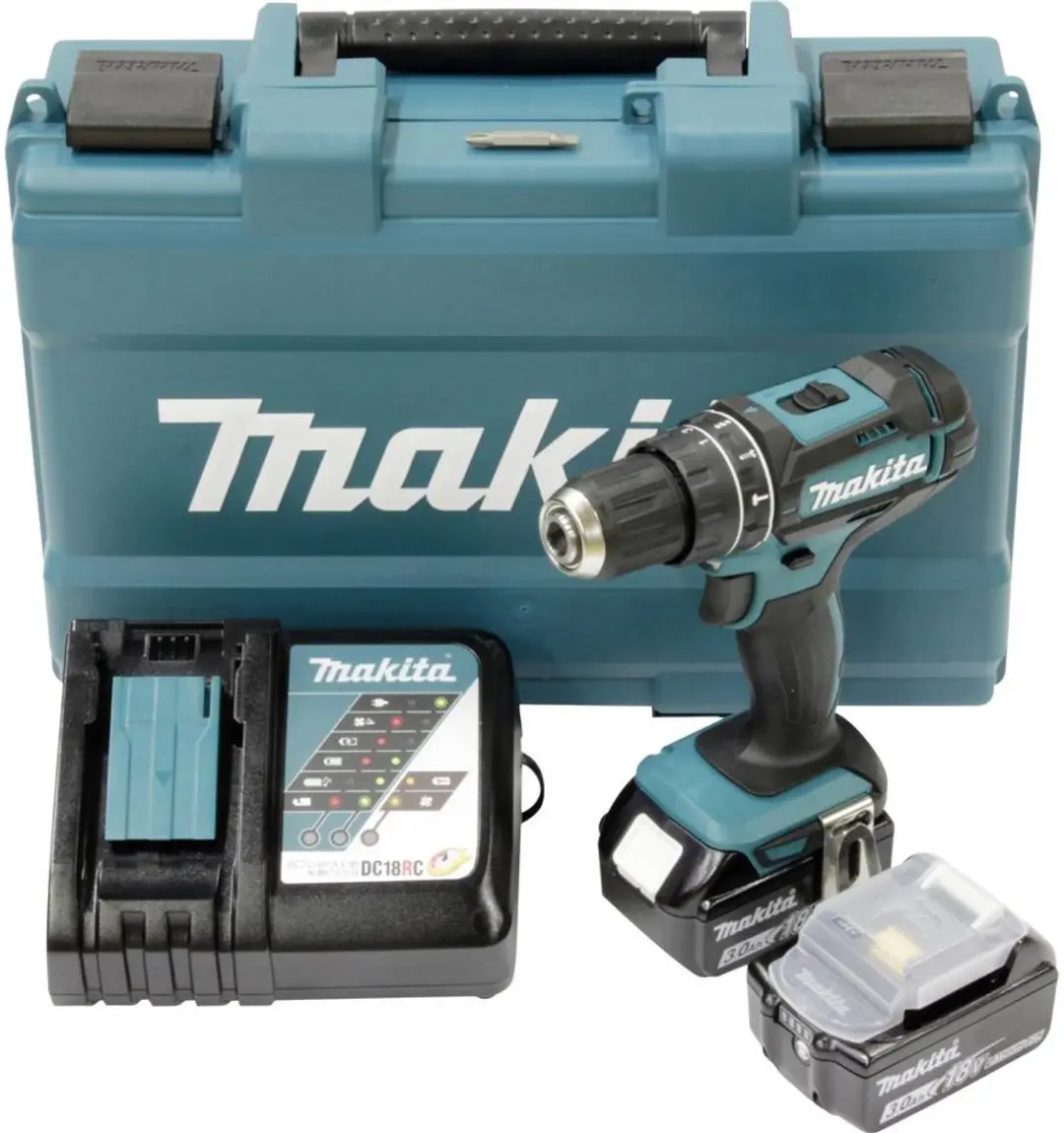Makita DHP482RFE Accu-klopboor/schroefmachine 18V