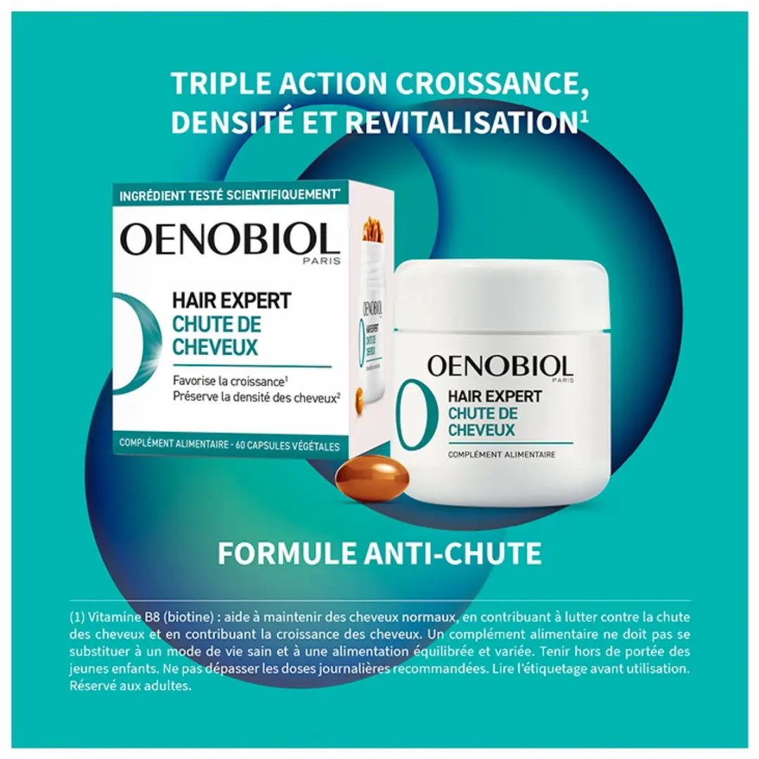 Oenobiol Hair Expert Haaruitval 60 Capsules