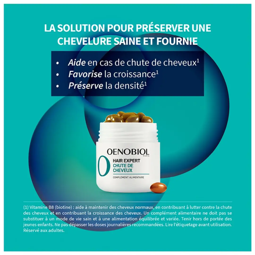 Oenobiol Hair Expert Haaruitval 60 Capsules