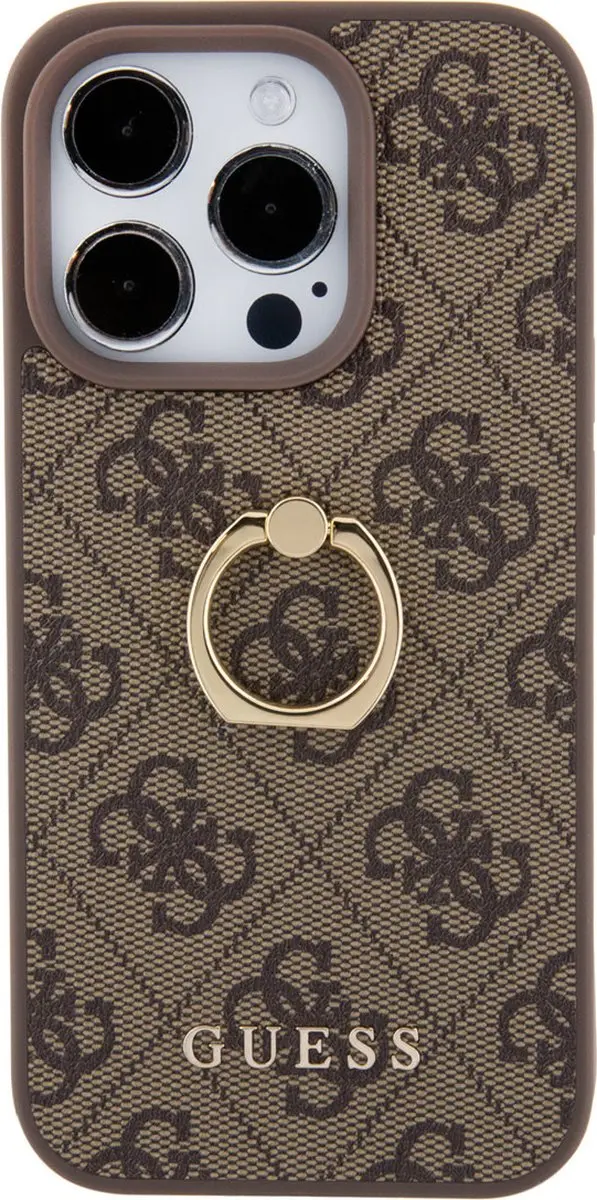 GUESS iPhone 15 Pro Hardcase - Bruin