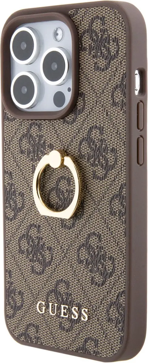 GUESS iPhone 15 Pro Hardcase - Bruin