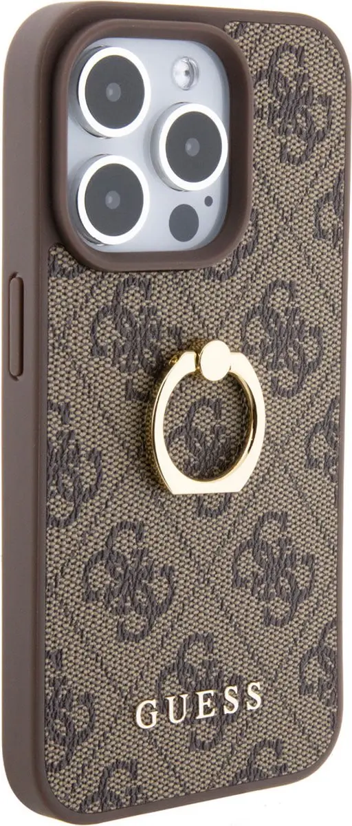 GUESS iPhone 15 Pro Hardcase - Bruin - afbeelding 6 van 6