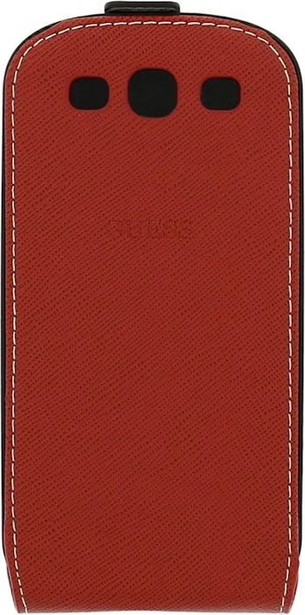 Guess Samsung Galaxy S3 Flip Case - Rood