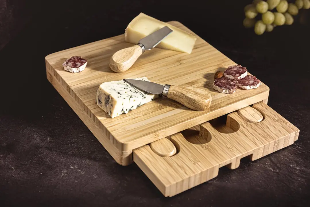 Cosy&Trendy Snijplank met Kaasmes - Natuur