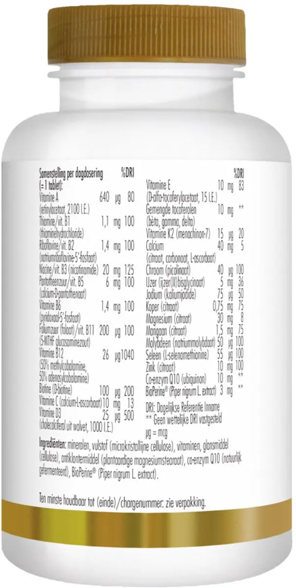 Golden Naturals Multi Basis 60 Vegetarische Tabletten