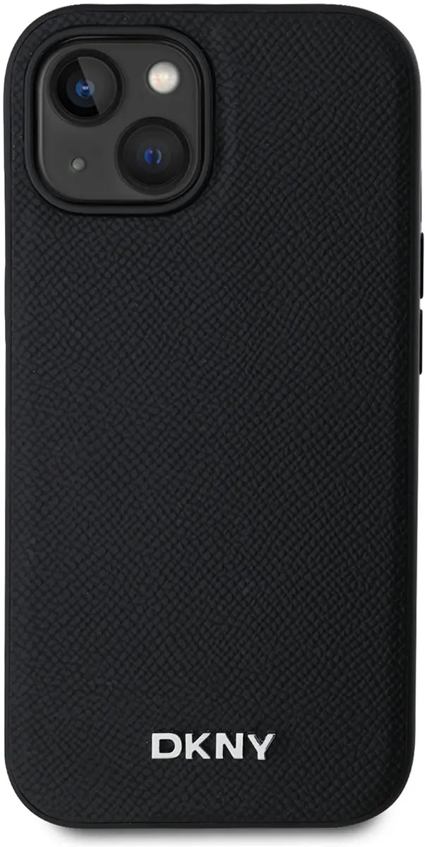DKNY Hoesje iPhone 14 MagSafe - Zwart DKHMP14SPGHLMK