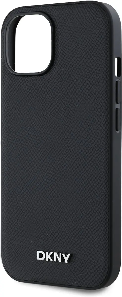 DKNY Hoesje iPhone 14 MagSafe - Zwart DKHMP14SPGHLMK