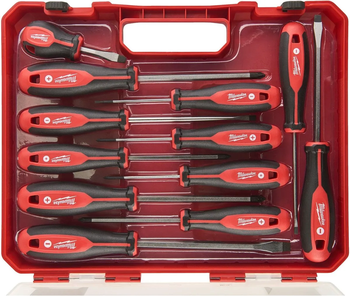 Milwaukee Tri-lobe Schroevendraaierset 12-delig 4932472003
