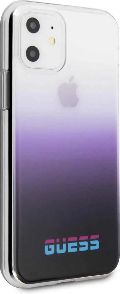 GUESS iPhone 11 Hoesje GUHCN61DGCPI - Paars