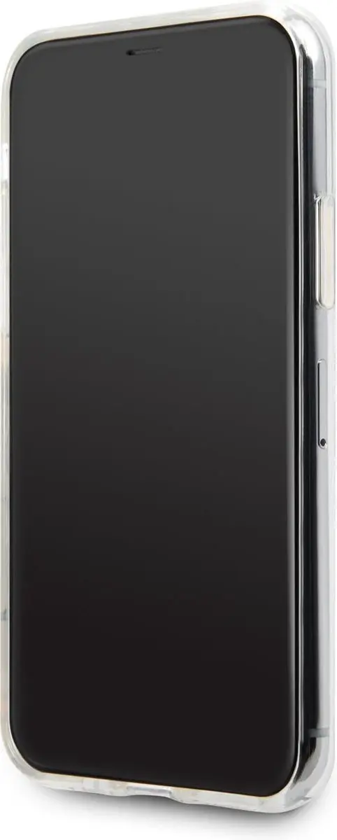 GUESS iPhone 11 Hoesje GUHCN61DGCPI - Paars