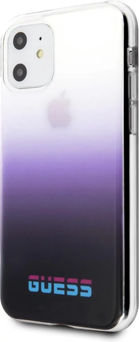 GUESS iPhone 11 Hoesje GUHCN61DGCPI - Paars