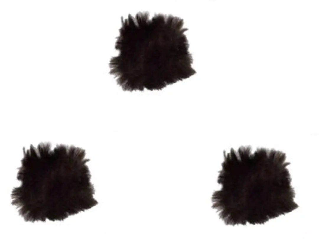 Rode Minifur-LAV RD103181 Lavaliermicrofoon - 3 Stuks - Rood - afbeelding 6 van 6