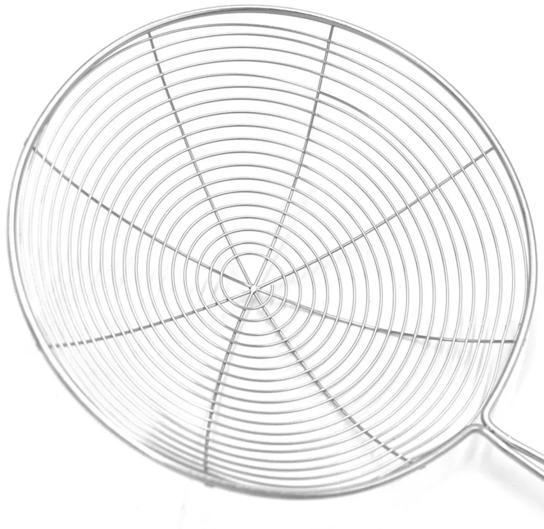 Orion Stalen Schuimspaan 35cm - Zilver