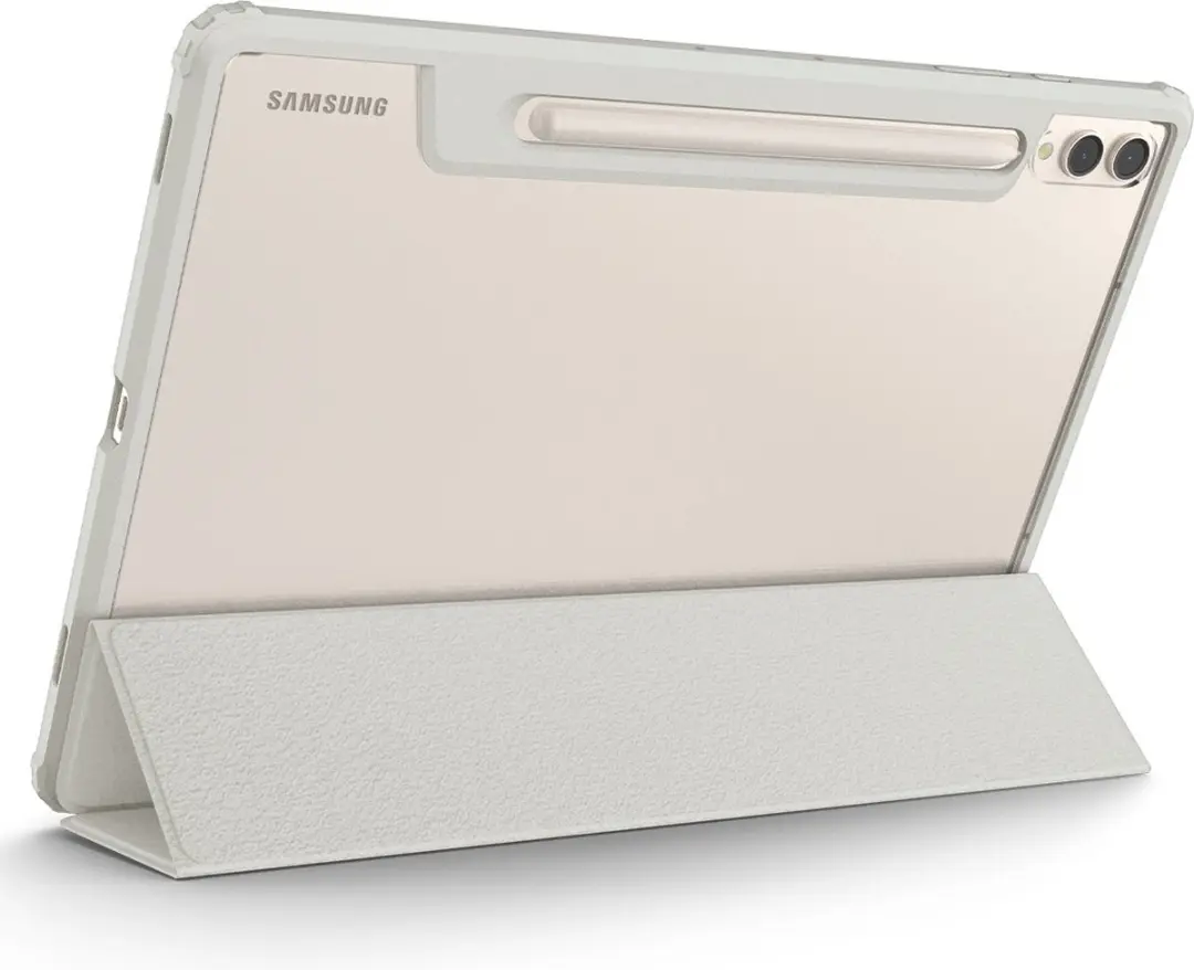 Spigen Ultra Hybrid ACS06836 Tablethoes - Samsung Galaxy Tab S9 Plus - Grijs