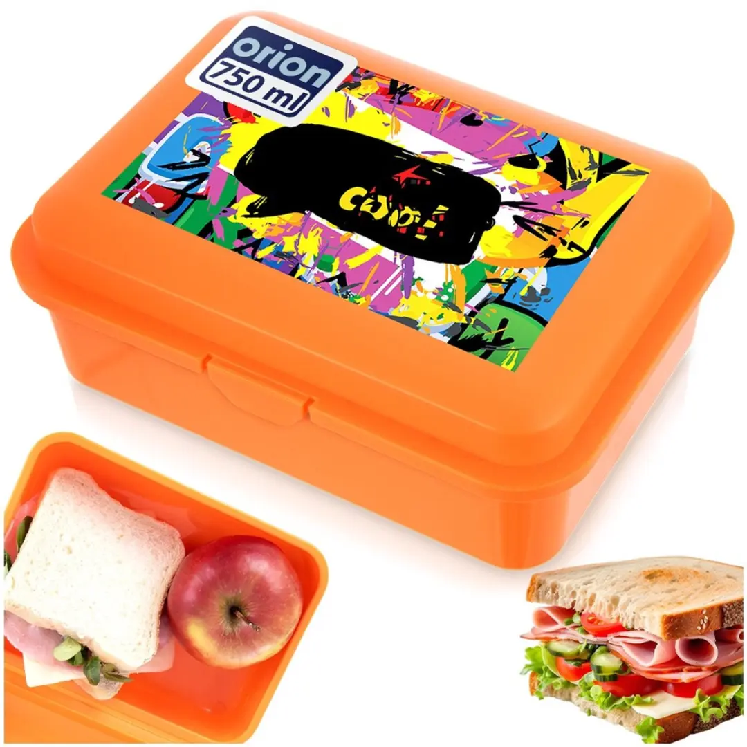 Orion Lunchbox - Oranje - 750ml