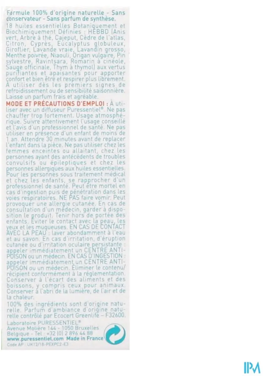 Puressentiel RESP OK Etherische Oliën 30ml - afbeelding 6 van 6