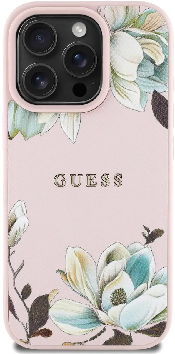 GUESS Telefoonhoesje iPhone 16 Pro Max - Roze - 3666339455910