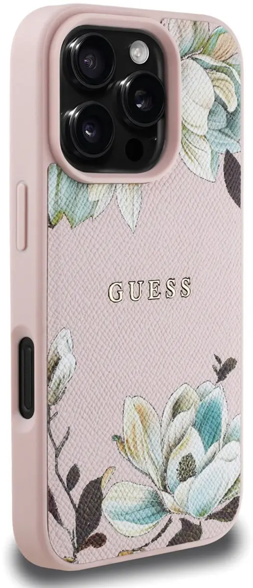 GUESS Telefoonhoesje iPhone 16 Pro Max - Roze - 3666339455910