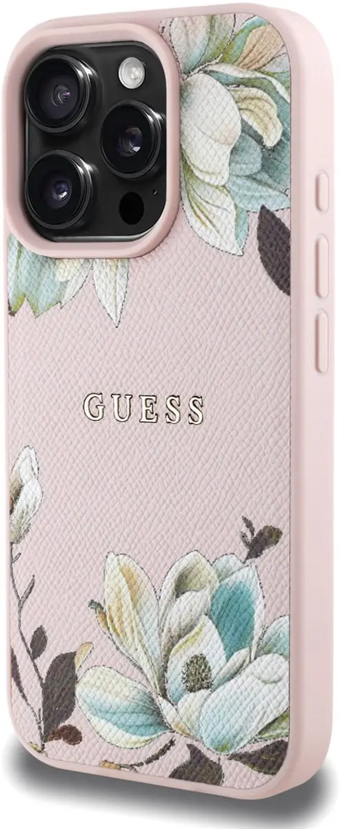 GUESS Telefoonhoesje iPhone 16 Pro Max - Roze - 3666339455910