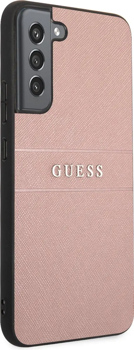 GUESS Saffiano Backcase Samsung Galaxy S22 Plus - Roze - afbeelding 4 van 6