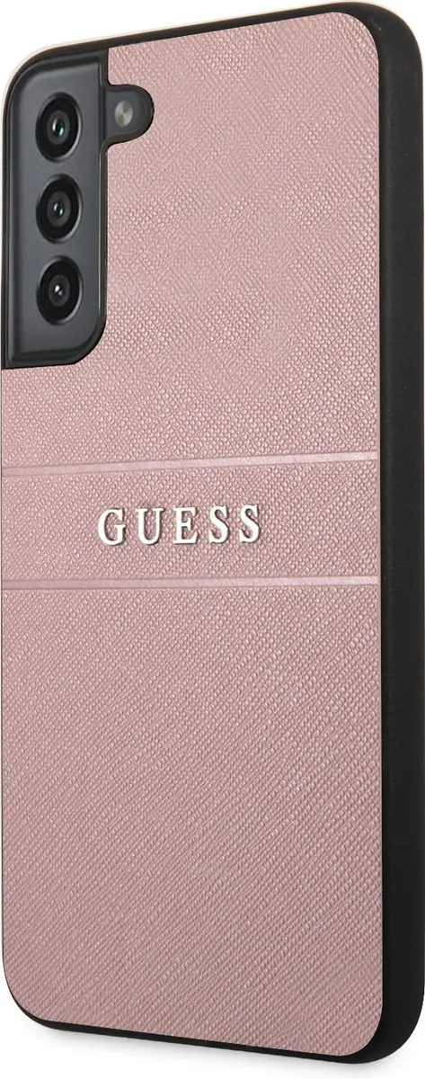 GUESS Saffiano Backcase Samsung Galaxy S22 Plus - Roze - afbeelding 2 van 6