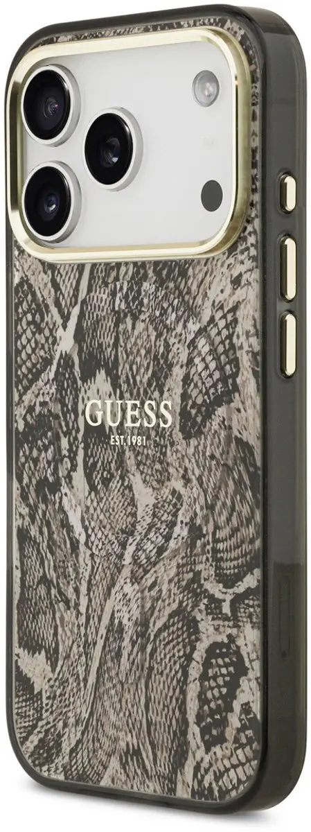 GUESS Back Cover Case iPhone 17 Pro Max - Bruin