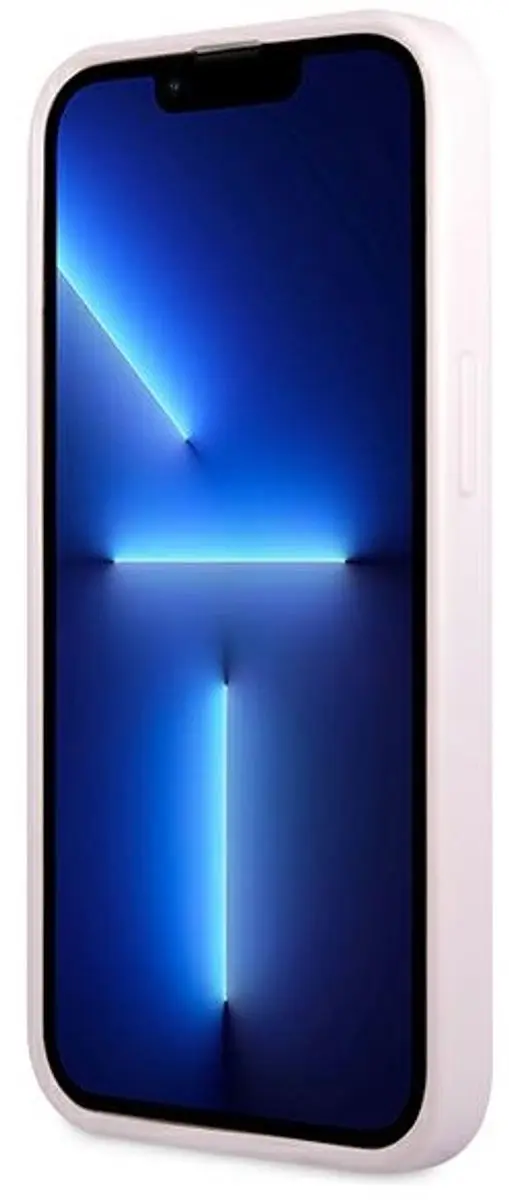 Guess Saffiano Hoesje iPhone 13 Mini - Paars