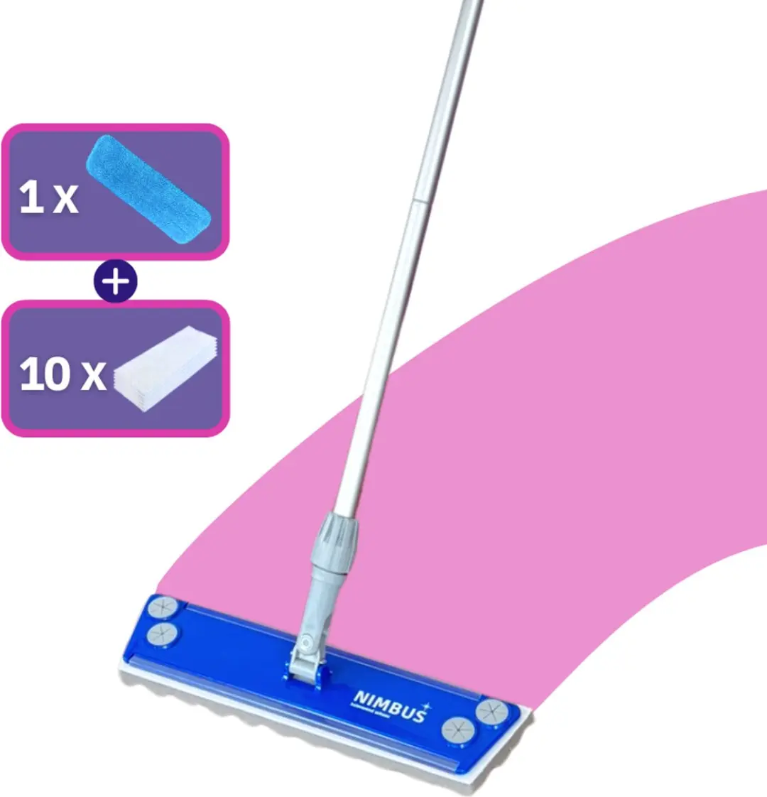 Nimbus Vloerwisser 2-in-1 Starterkit