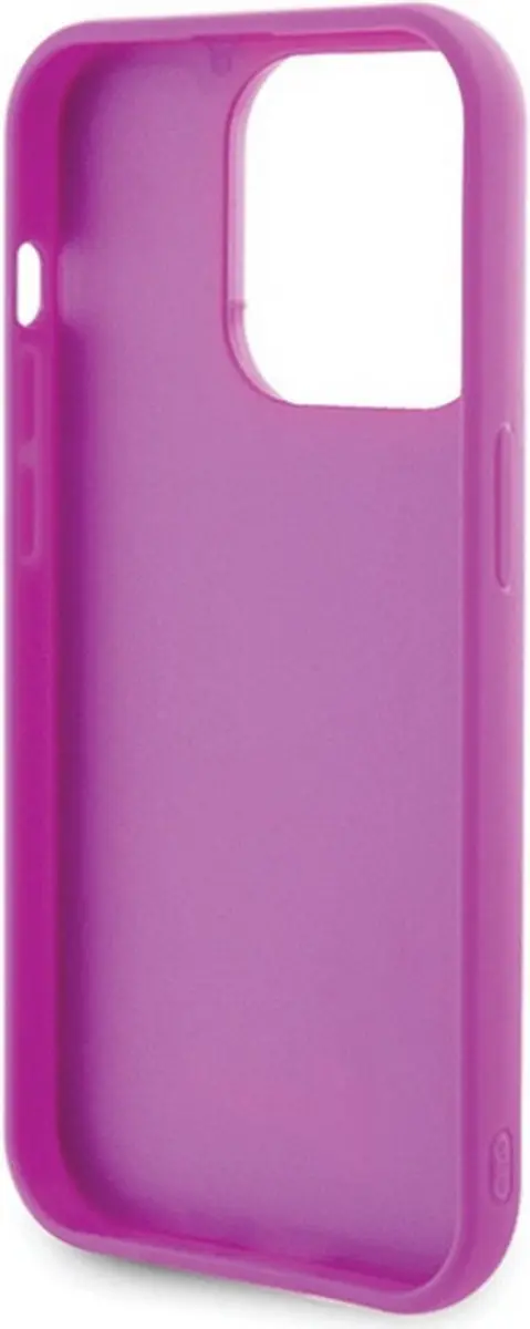 Guess Back Cover iPhone 15 Pro - Fuchsia