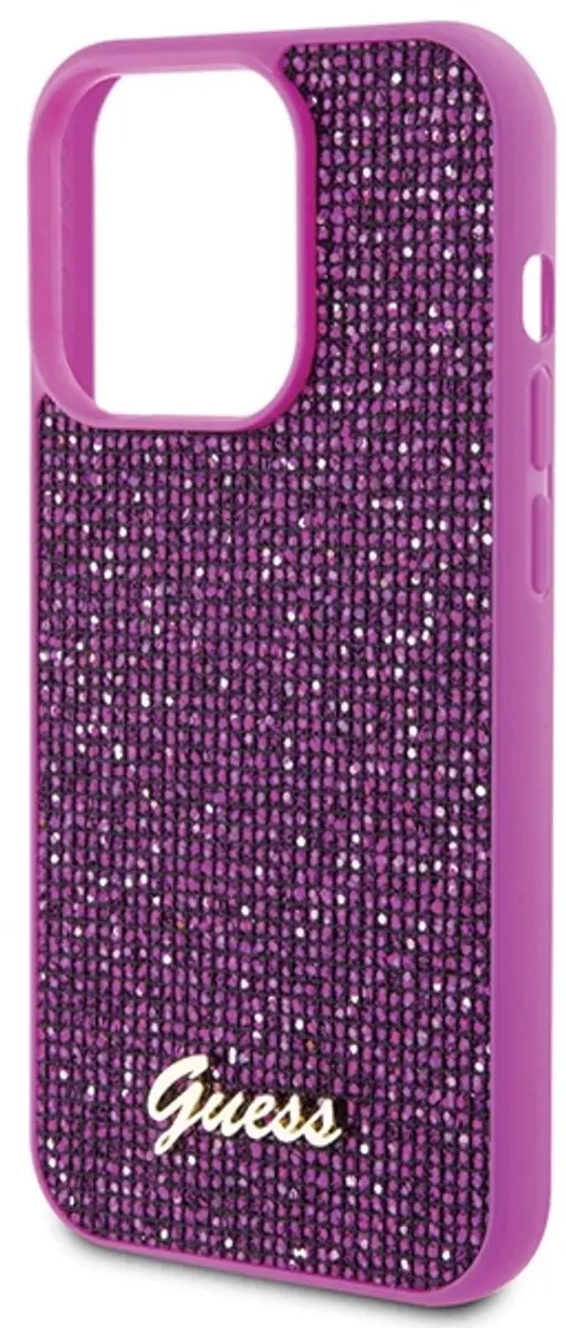 Guess Back Cover iPhone 15 Pro - Fuchsia - afbeelding 6 van 6