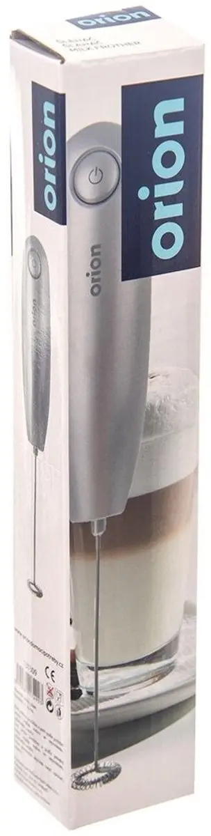 Orion Serie Elektrische Melkopschuimer O-131309 - Zilver