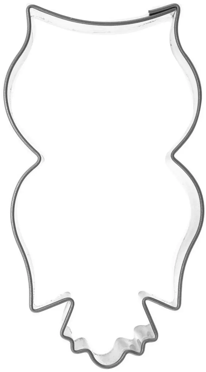 Orion Stalen Koekjesvorm Uil 7cm