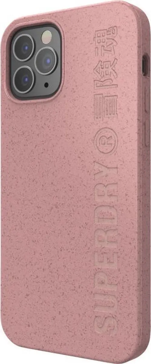 Superdry iPhone 12 Hoesje Roze - mpn-8718846086257